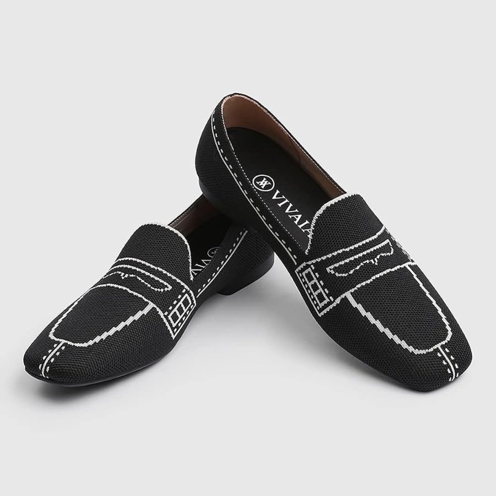 NWB Vivaia Sierra Slip On Washable Loafers in Black Size 40 - Picture 2 of 16